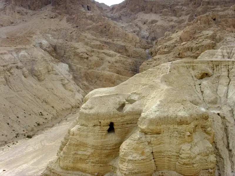 Effi Schweizer, gruta de Qumran, 10/2007